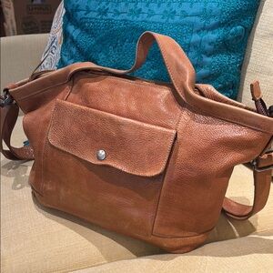 Latico Tan Leather Handbag